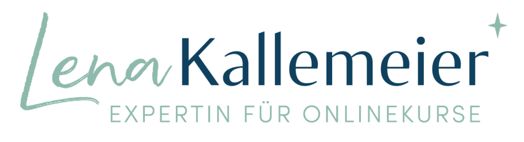 Logo von Lena Kallemeier Expertin für Onlinekurse, Onlinekurserstellung, Beratung